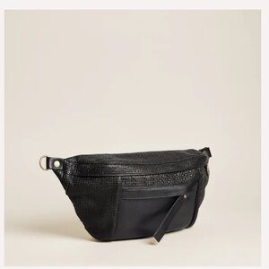 🖤 🤎 Parker Thatch Leather Basketweave Sling 🤎🖤